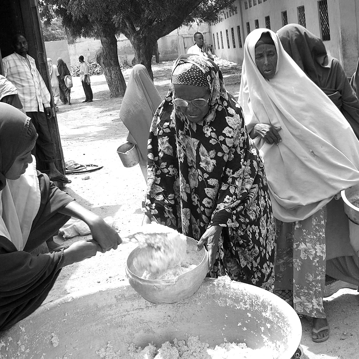 photo of people working in Somalia
