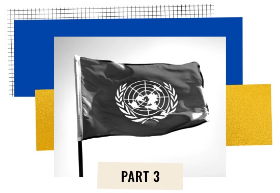 illustration of UN Flag
